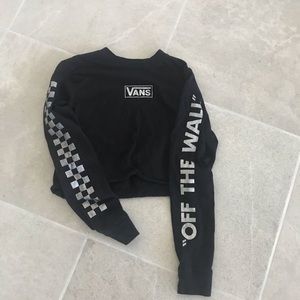 vans crop top